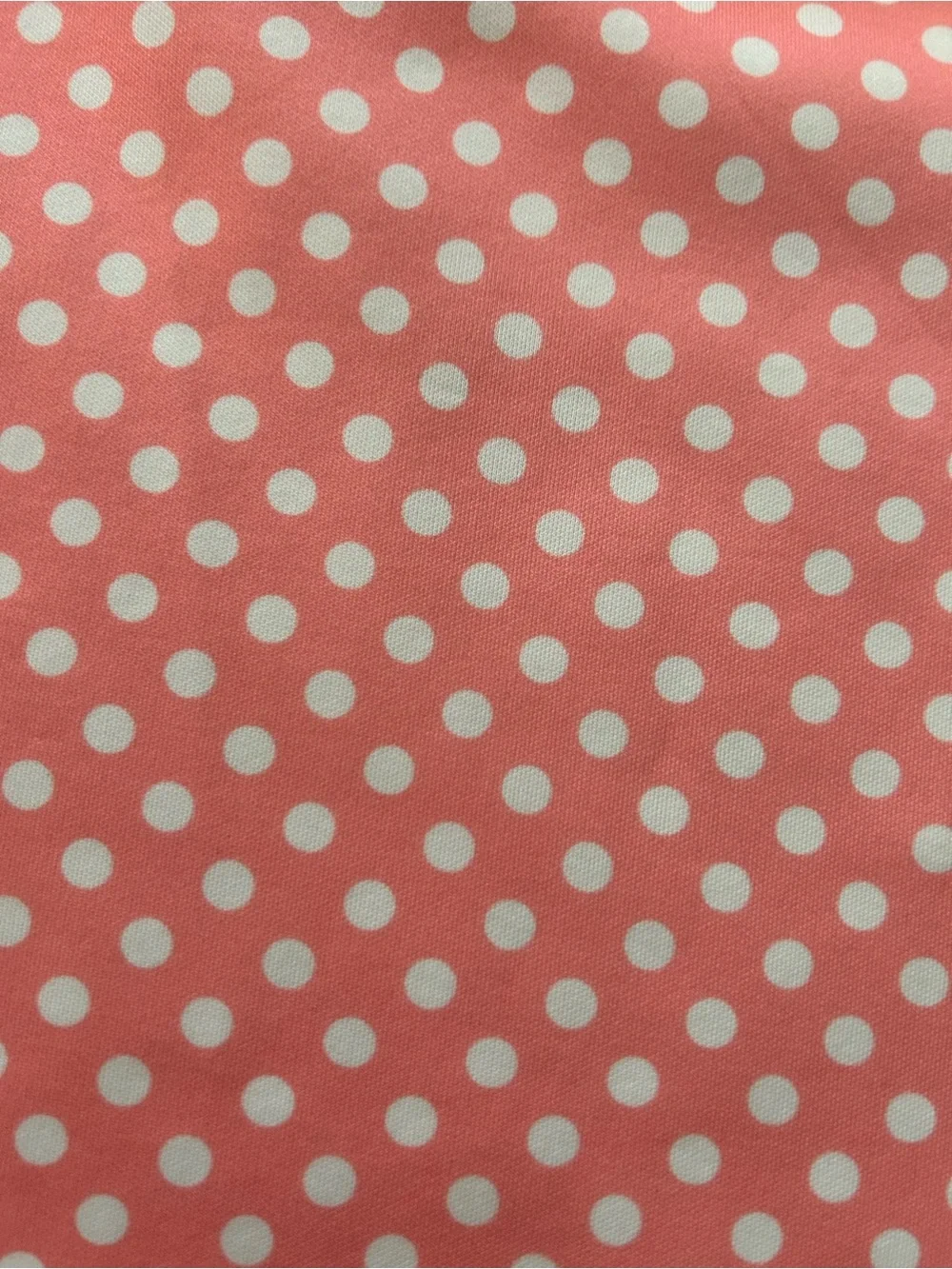 Sun Kids Coral Pink Polka Dot Fit & Flare Dress with Belt. Size 10